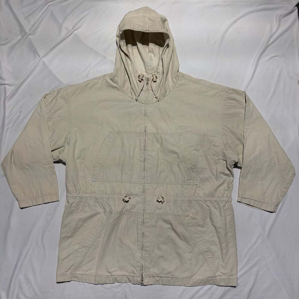 Vintage Frizmworks M47 Parka Jacket Size M Cream